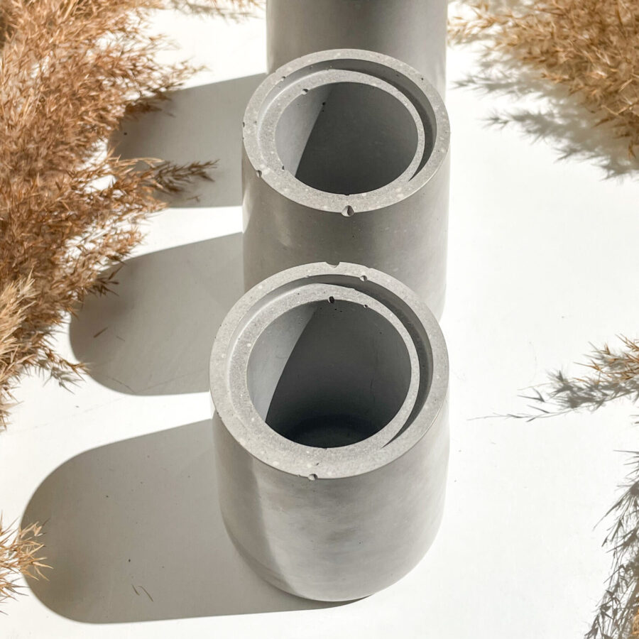 CALEB - Vase minimaliste en béton – Image 3