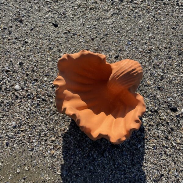 TÉNÉRIFE -  Coupelle coquillage en béton Terracotta – Image 4